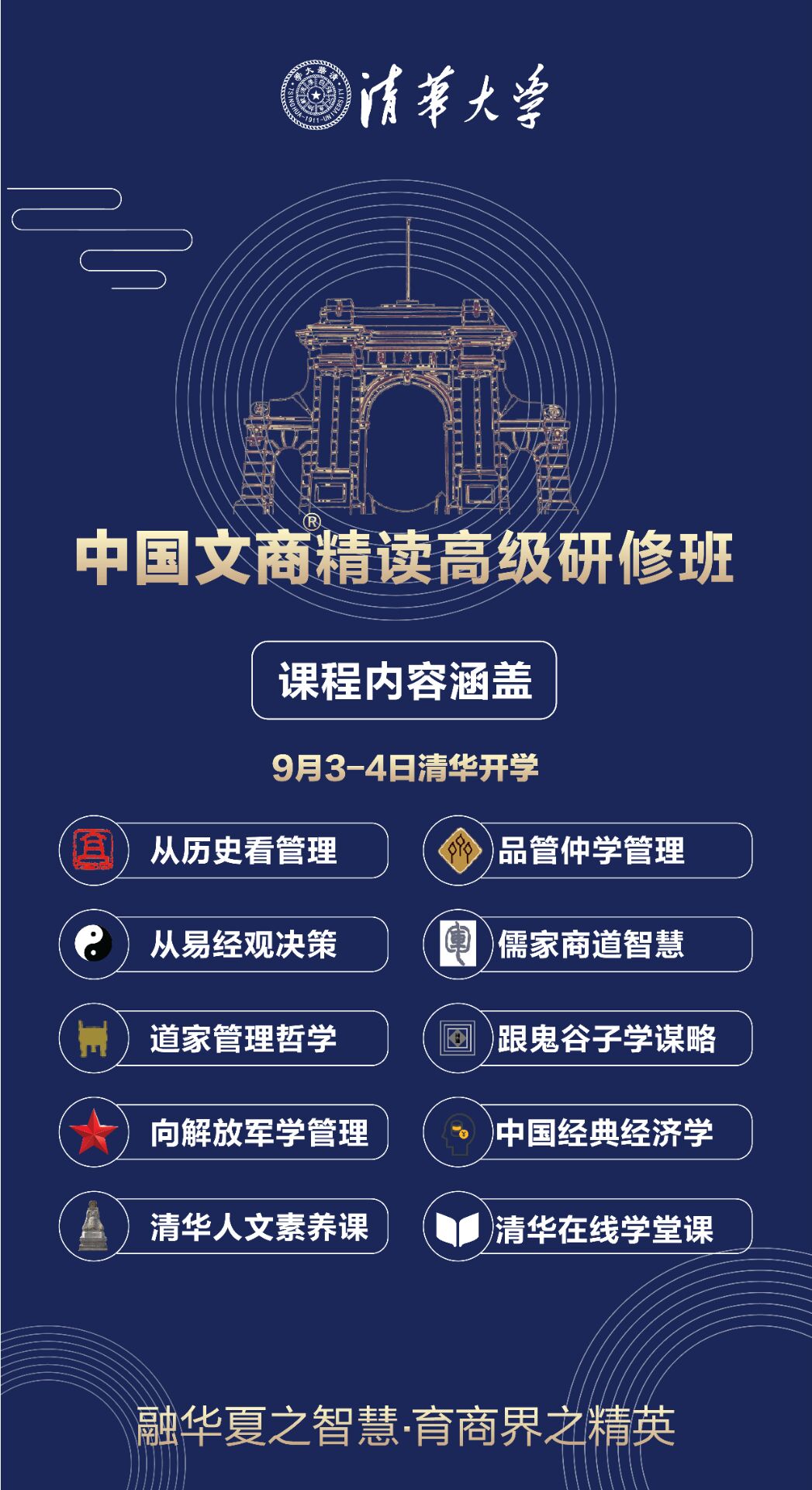 中國(guó)文商精讀高級(jí)研修班課程介紹